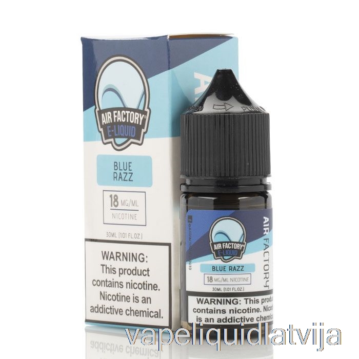 Blue Razz - Gaisa Rūpnīcas Sāļi - 30ml 18mg Vape šķidrums